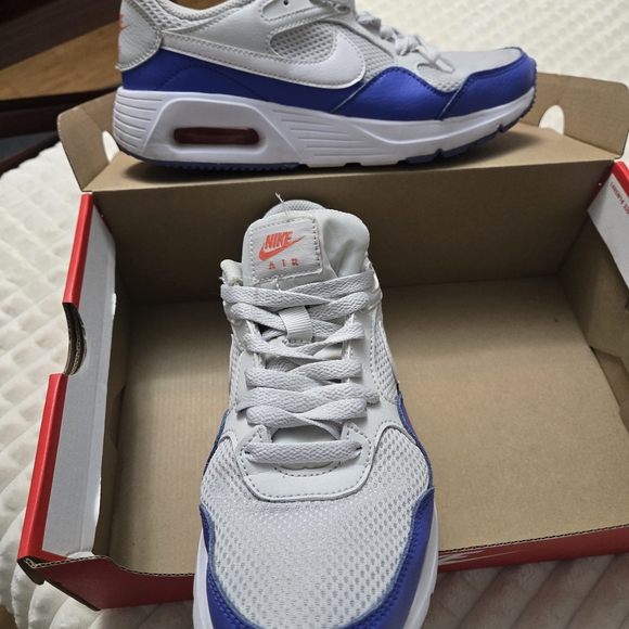 Nike Air Max SC in White and Sapphire - Picture 3 of 4